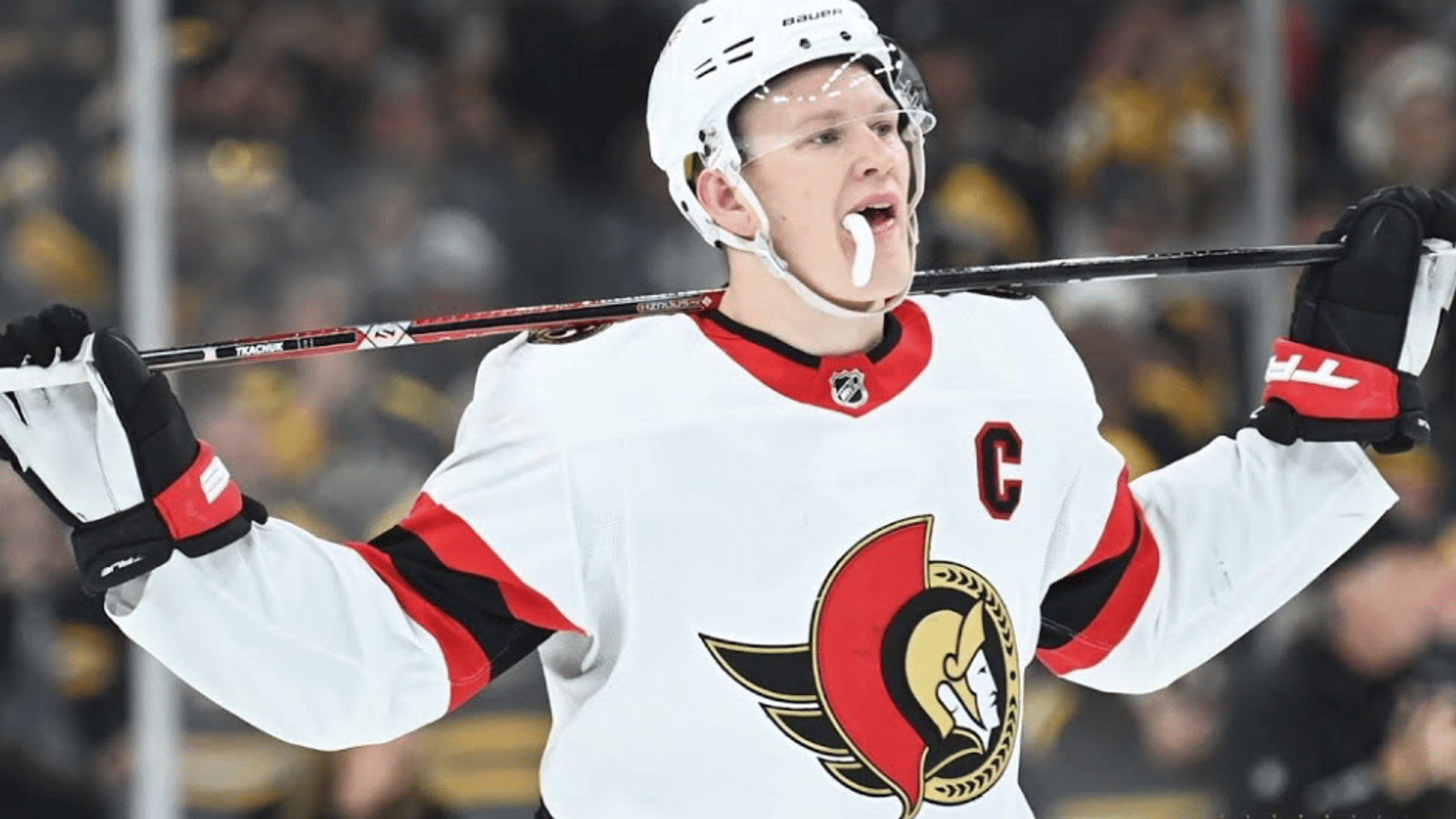 Brady Tkachuk voices his anger over missing playoffs again 