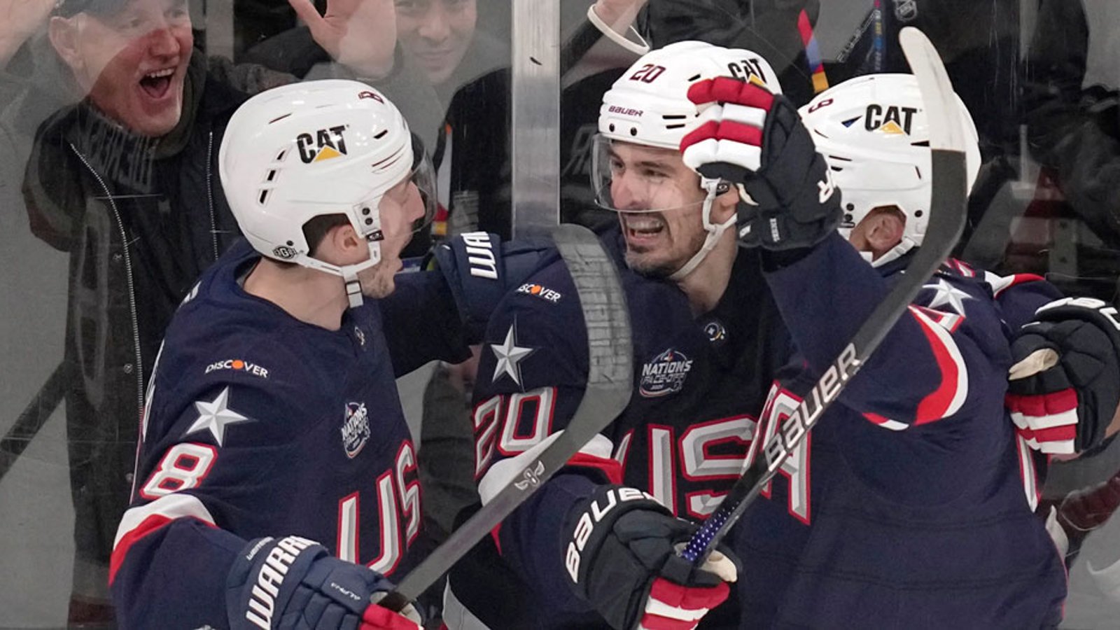 USA makes a late lineup change just before puck drop