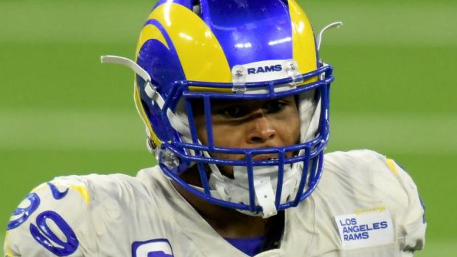 LA Rams defensive tackle Aaaron Donald chokes teammate as part of workout 