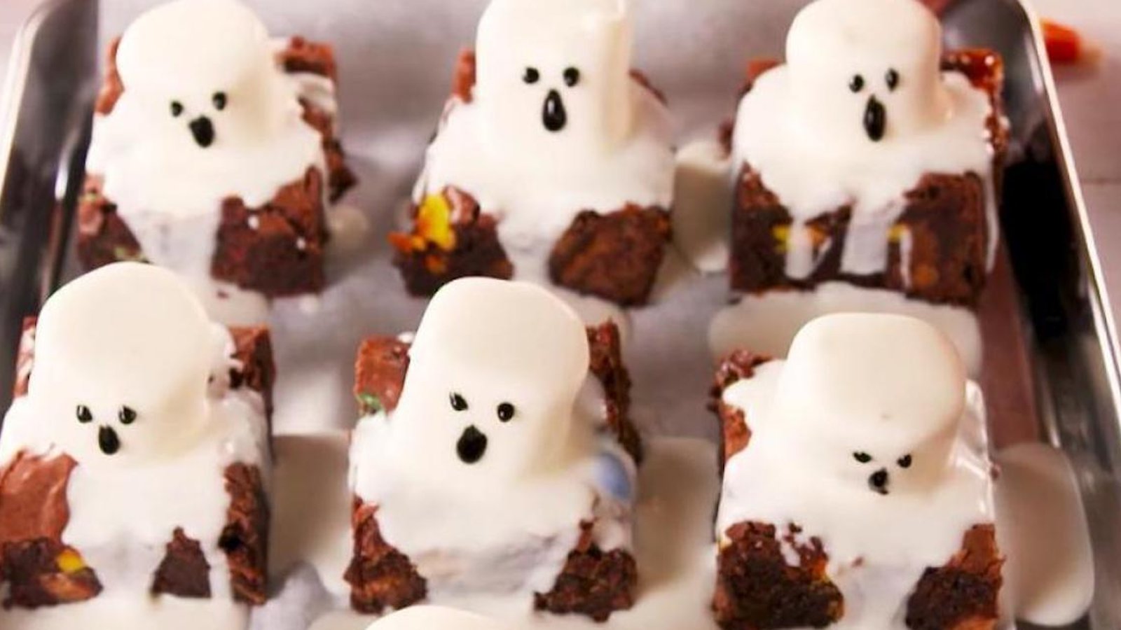 Pour Halloween, on prépare des brownies fantômes!