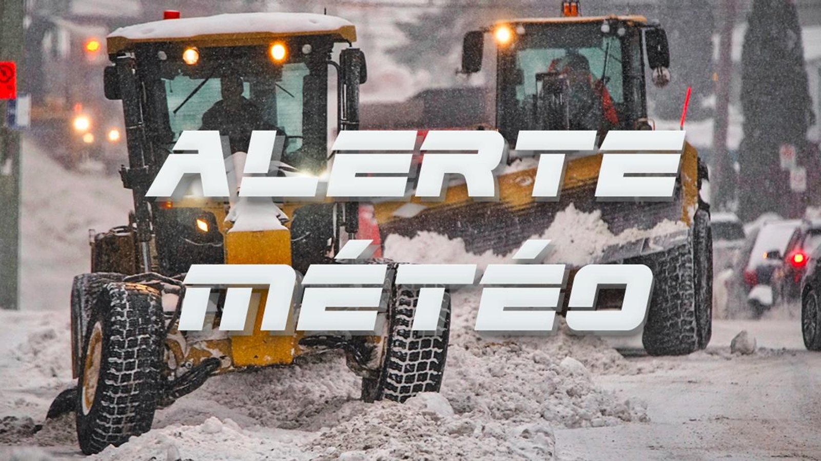 Tempête hivernale: Jusqu'à 25 cm de neige attendus dans certains secteurs du Québec
