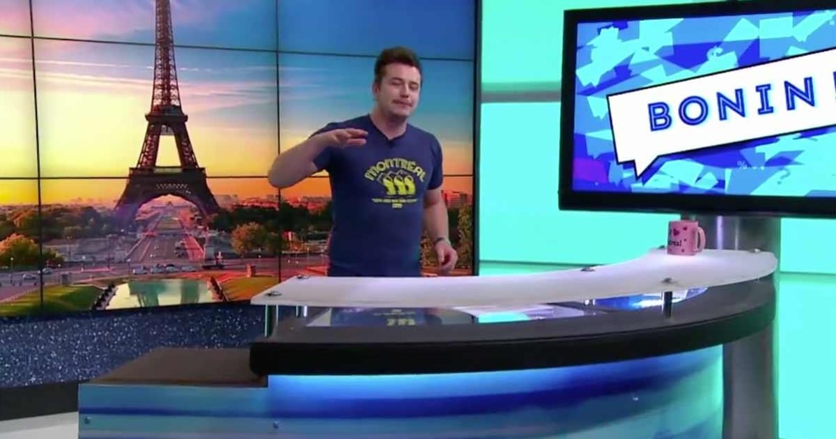 Le populaire animateur Matthieu Bonin fond en larmes en direct à la ...