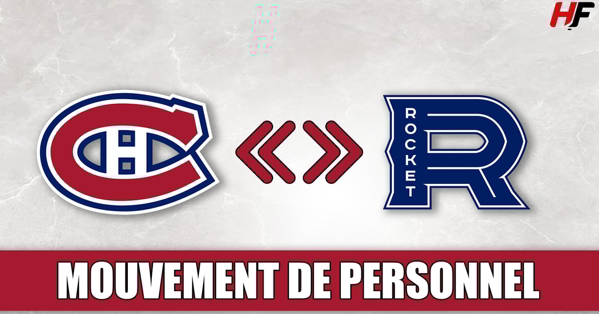 Mouvement de personnel entre le Canadien et le Rocket HabsolumentFan