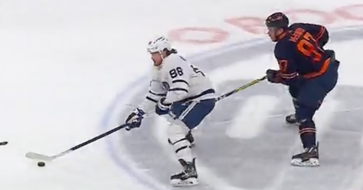 Another hit to Connor McDavid coming from Toronto - HockeyFeed