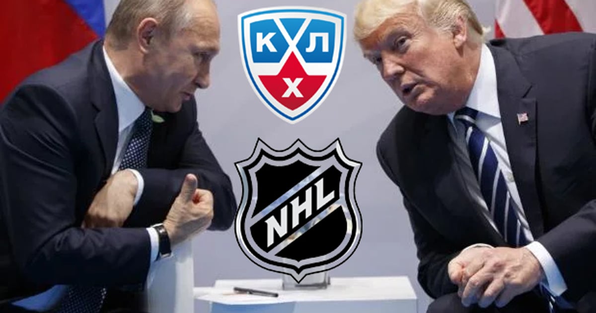 NHL responds to Donald Trump and Vladimir Putin' hockey tournament  featuring NHL / KHL players - HockeyFeed