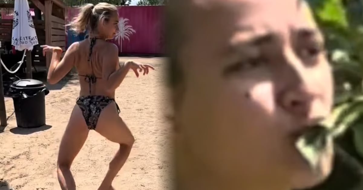 Éléonore Lagacé se prend pour un dinosaure dans une vidéo et les gens ont du mal à s'en remettre