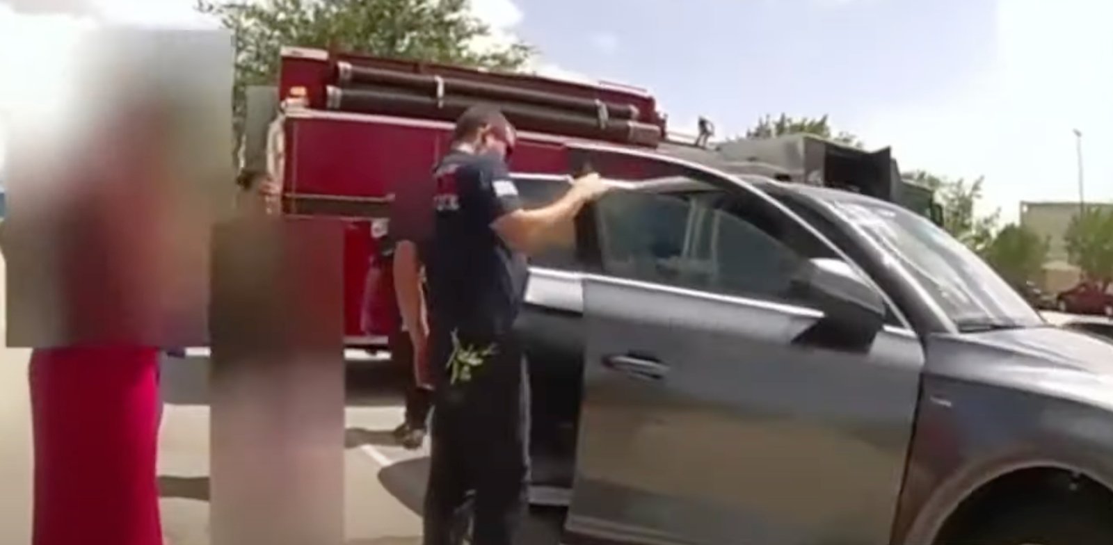 Une fillette de 4 ans secourue de justesse alors qu'elle était abandonnée dans une voiture en plein soleil.