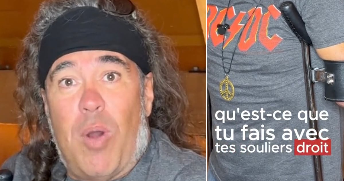 Martin Deschamps explique finalement ce qu'il fait avec ses souliers droits.