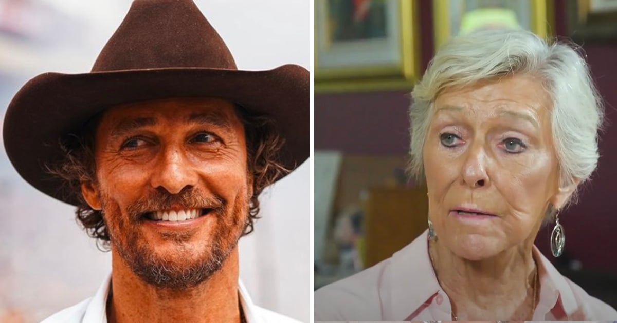 La mère de Matthew McConaughey a refusé de cacher l'immense membre de son mari mort en plein ébat.