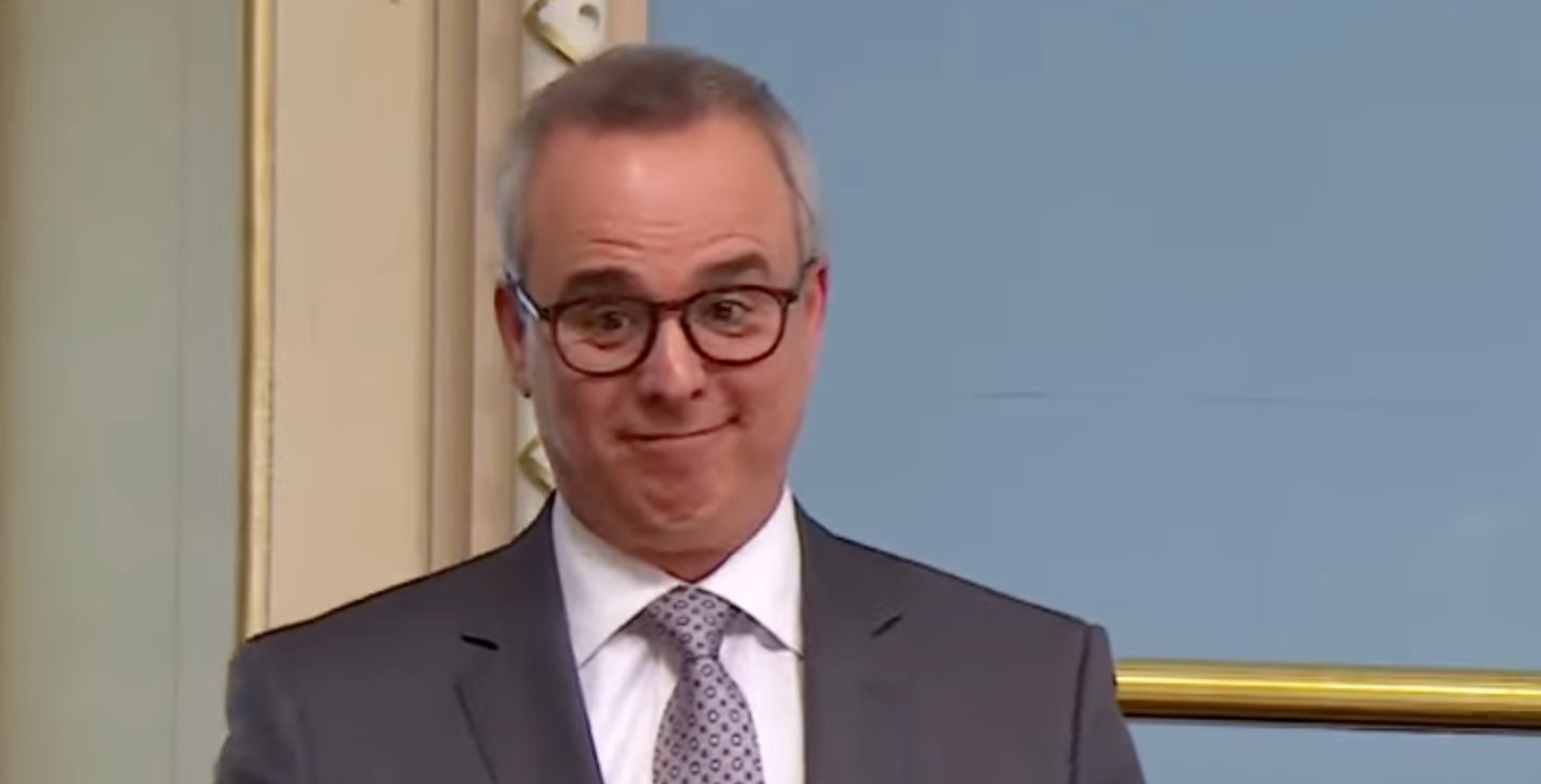 Gino Chouinard reçoit un important honneur à l'Assemblée nationale