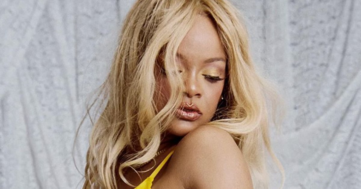 Rihanna fait sensation dans de nouvelles photos en lingerie jaune