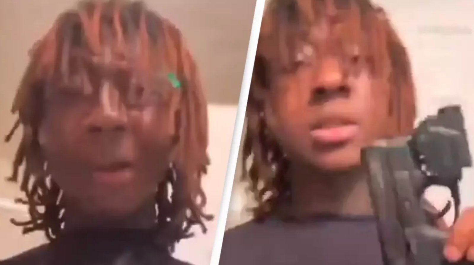 Un rappeur se tire dans la tête alors qu'il se filmait en direct 