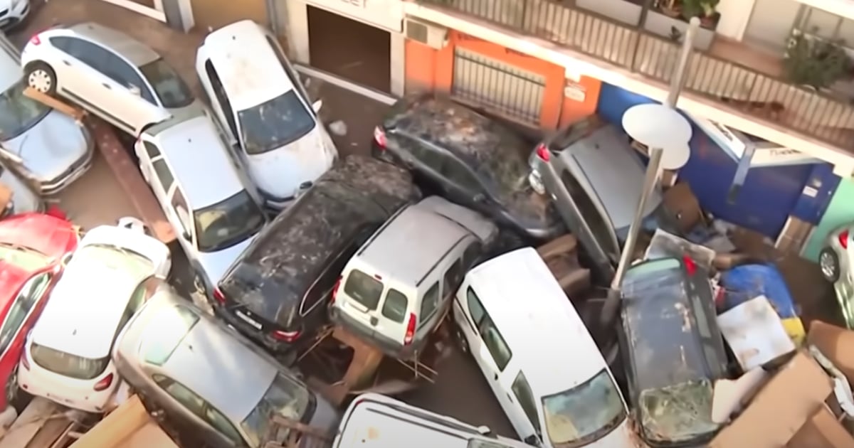 Voici des images impressionnantes des inondations en Espagne