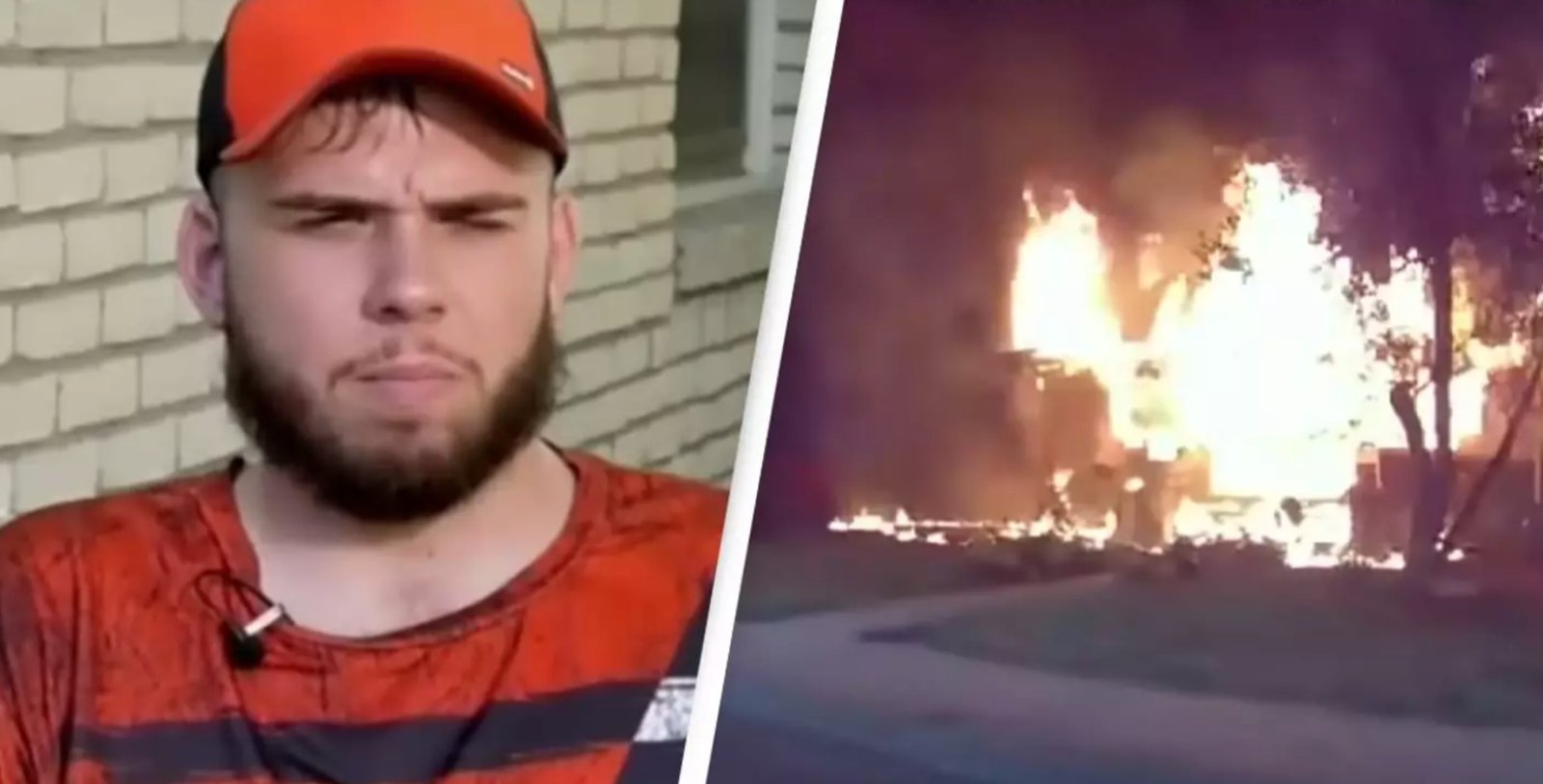 Un livreur de pizza sauve quatre enfants d'un incendie.