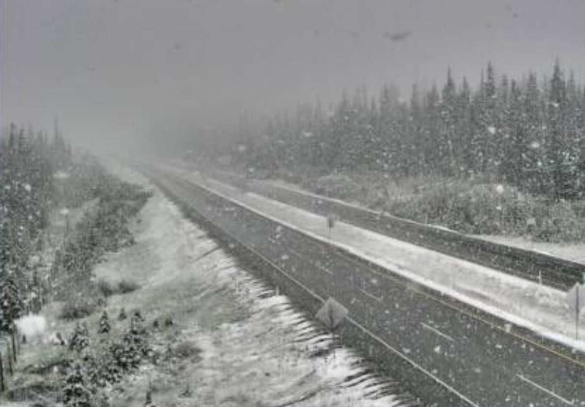 La neige fait sa grande arrivée au pays !