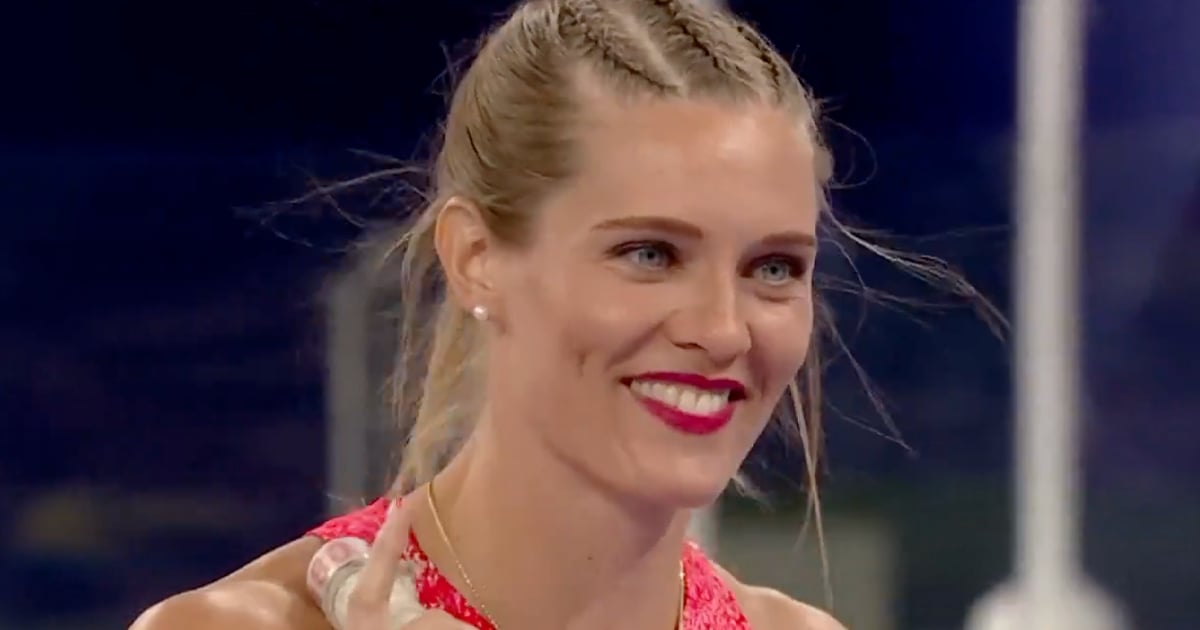 La célébration osée de cette médaillée de bronze canadienne fait beaucoup jaser