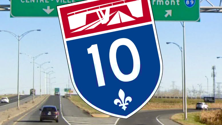 L'autoroute 10 sera complètement fermée et des épisodes de congestion sont à prévoir