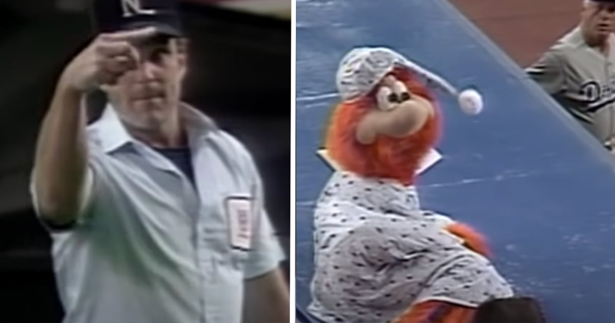 Une vidéo de Youppi qui se fait expulser du Stade Olympique en 1989 refait surface