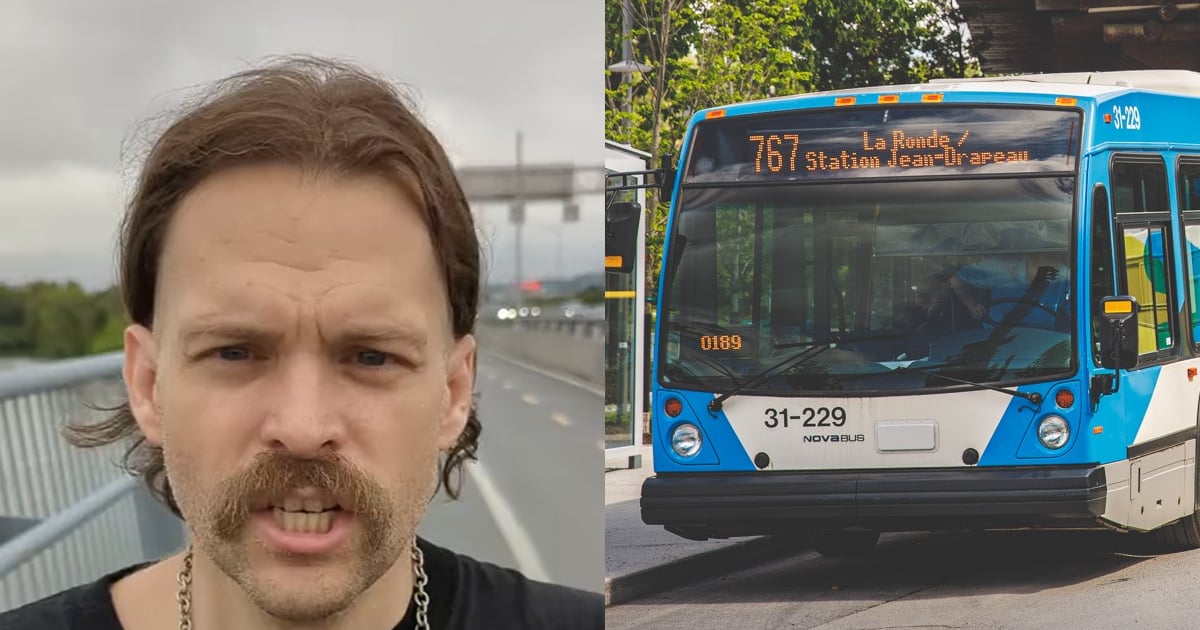 Murphy Cooper s'emporte contre la STM dans une vidéo où il en a long à dire