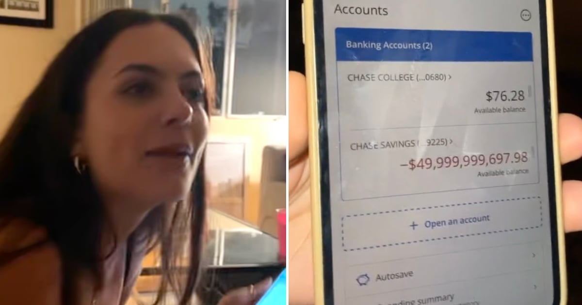 À la suite d'une soirée très arrosée, une jeune femme se réveille avec -50 milliards de dollars dans son compte en banque