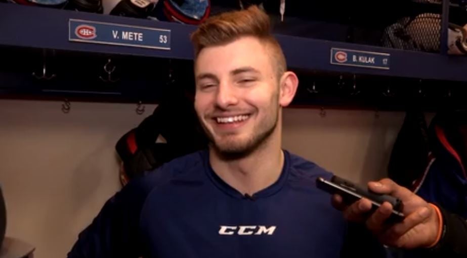 Victor Mete est de retour dans la LNH