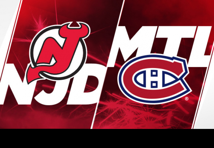 Les Devils dévoilent leur alignement face au Canadien