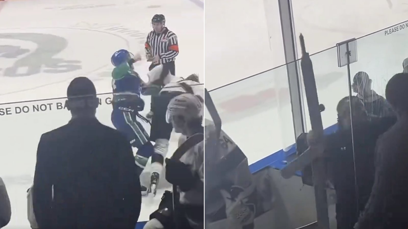 Ça dégénère complètement dans un match junior 