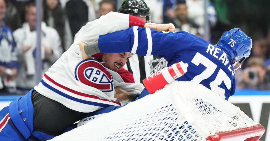“Ryan Reaves a peur d'Arber Xhekaj!”