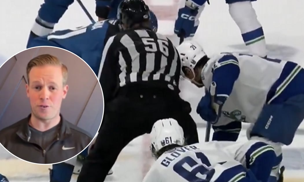 L'annonceur des Canucks d'Abbotsford a été attaqué par un fan en plein match