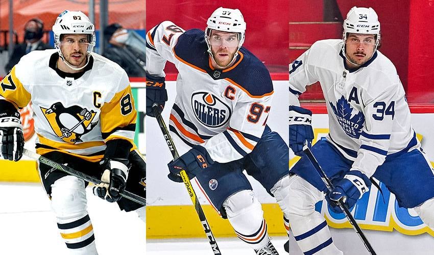 Les fans ont voté pour les 100 meilleurs attaquants de la LNH