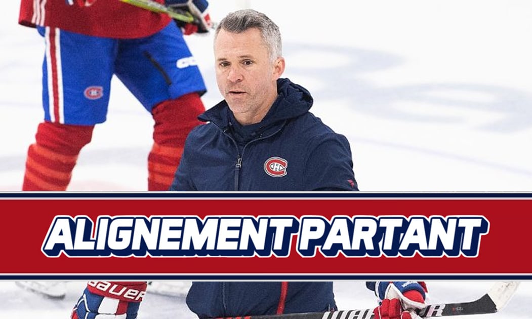 Martin St-Louis dévoile son alignement pour le match de ce soir et Kaiden Guhle est de retour