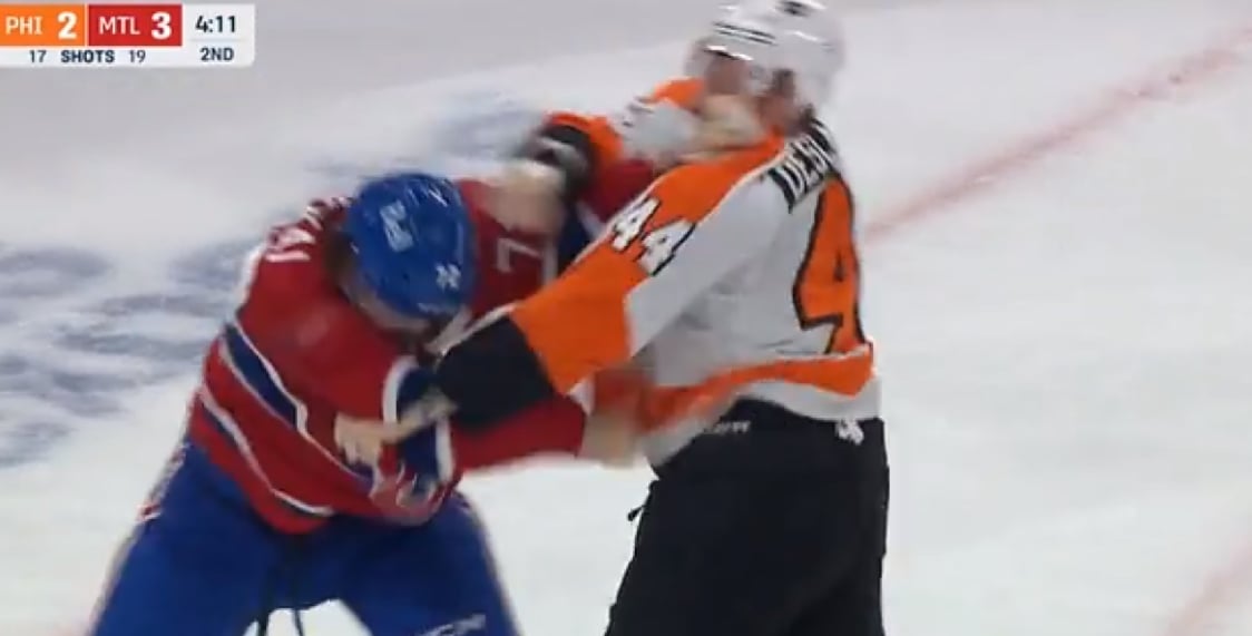 Arber Xhekaj jette les gants contre Nicolas Deslauriers 