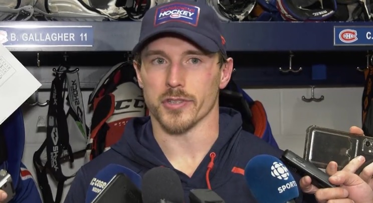 Brendan Gallagher s'est fait pirater sa page Instagram
