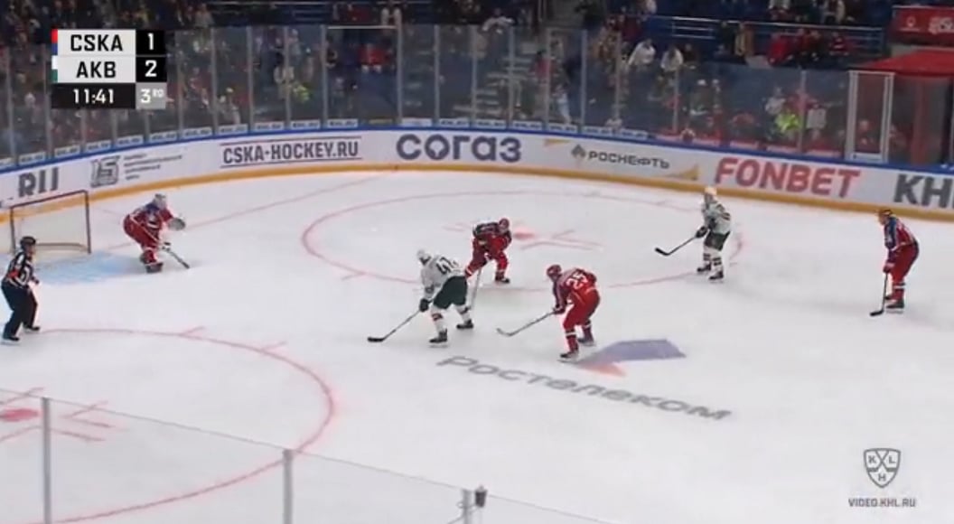 Alexander Radulov marque un but superbe à son retour dans la KHL