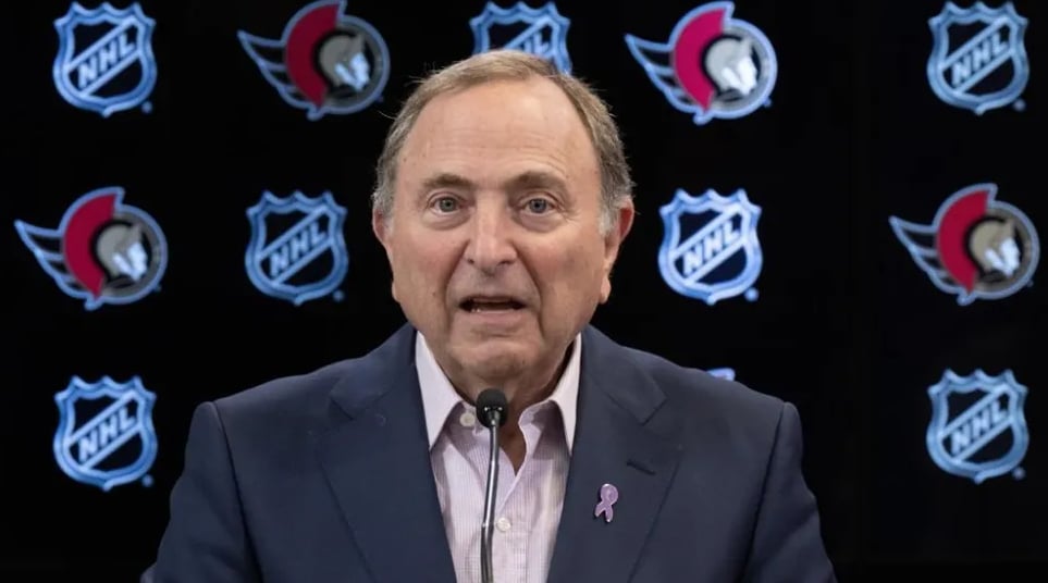 Gary Bettman n'a pas l'intention de redonner le choix de 1e ronde aux Senators