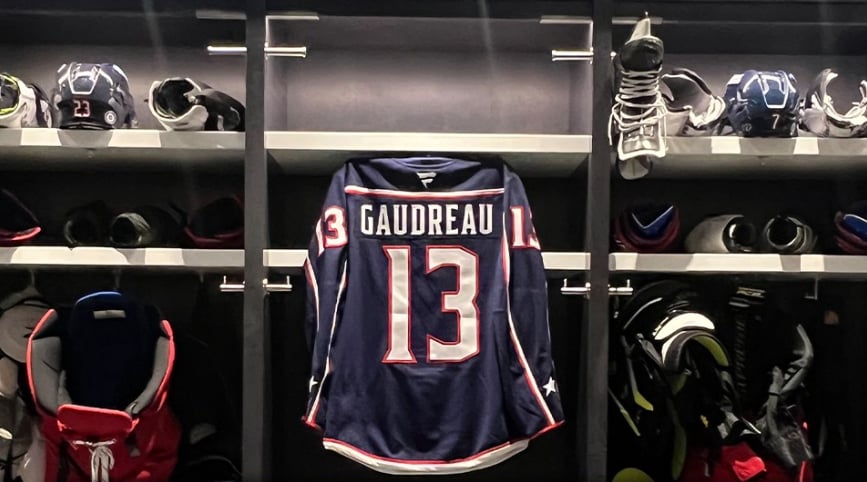 Parole de Dean Evason, Johnny Gaudreau ne quittera pas le vestiaire des Blue Jackets