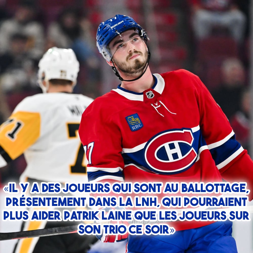Philippe Boucher nargue le deuxième trio du Canadien
