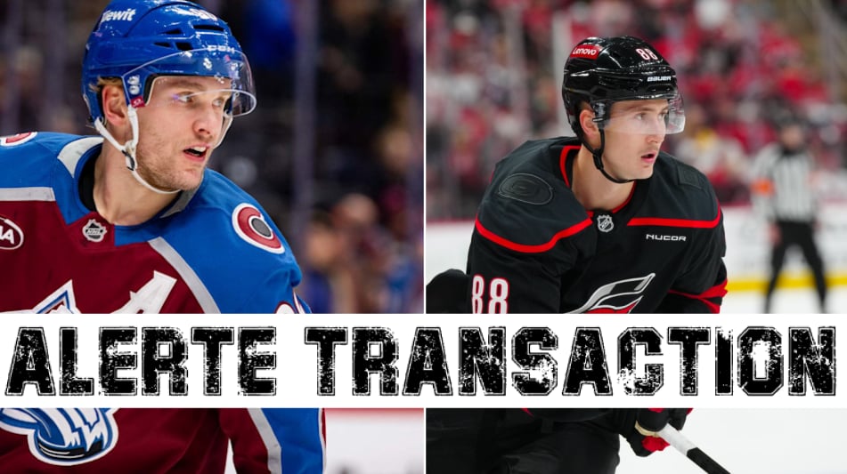 Voici les détails complets de la transaction impliquant Mikko Rantanen et Martin Necas