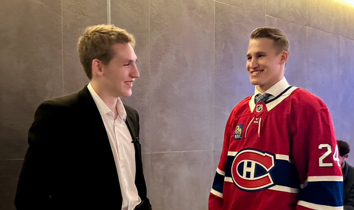 Une belle amitié se développe entre Lane Hutson et Ivan Demidov