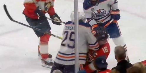 La LNH tranche suite au coup à la tête de Leon Draisaitl sur Aleksander Barkov