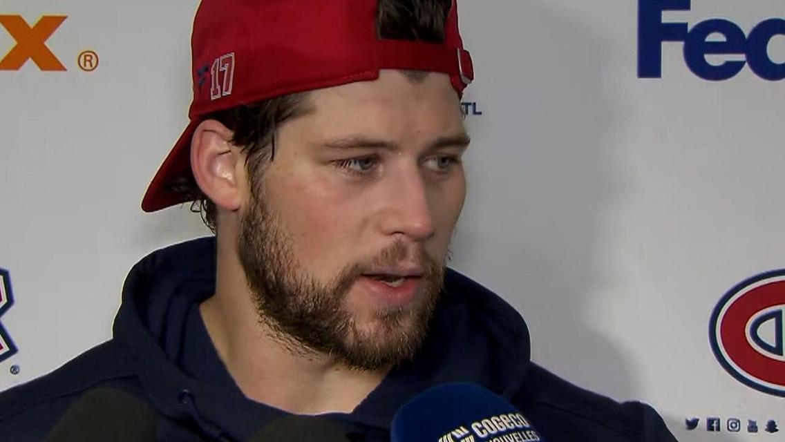 Josh Anderson perd patience et réplique à un journaliste en point de presse