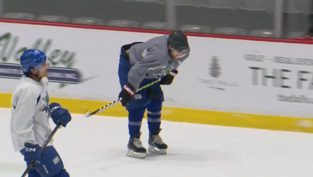 Phil Kessel n'a pas l'air d'un joueur prêt à revenir au jeu