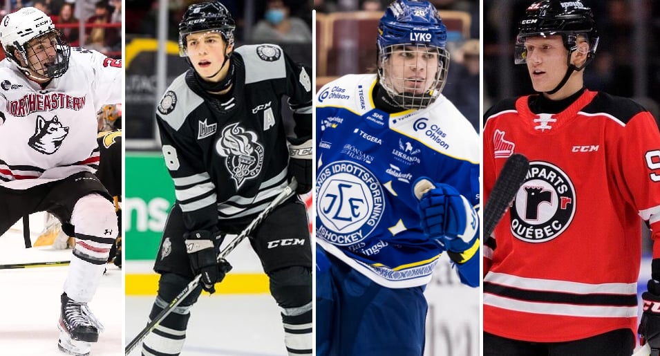Découvrez qui sont les joueurs qui pourraient être sélectionnés avec le 2e choix de première ronde du Canadien