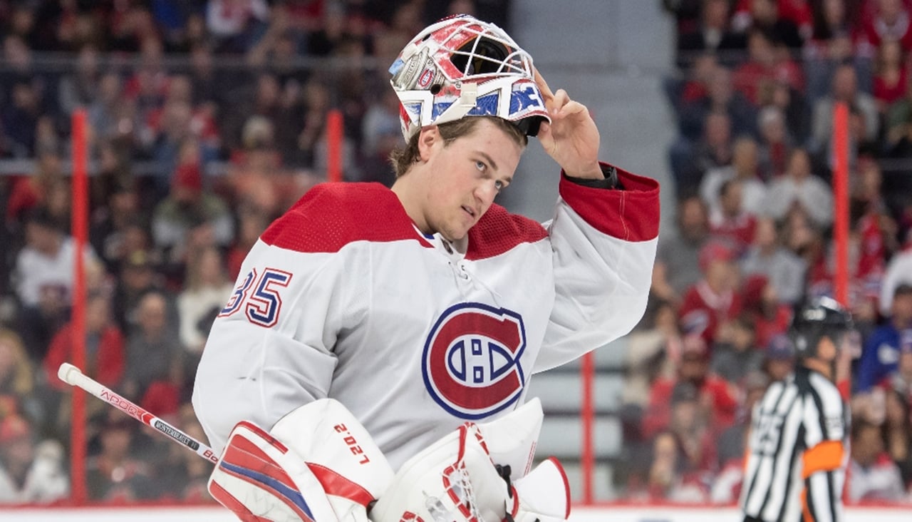 Samuel Montembeault remis en question comme gardien #1 d’avenir chez le Canadien