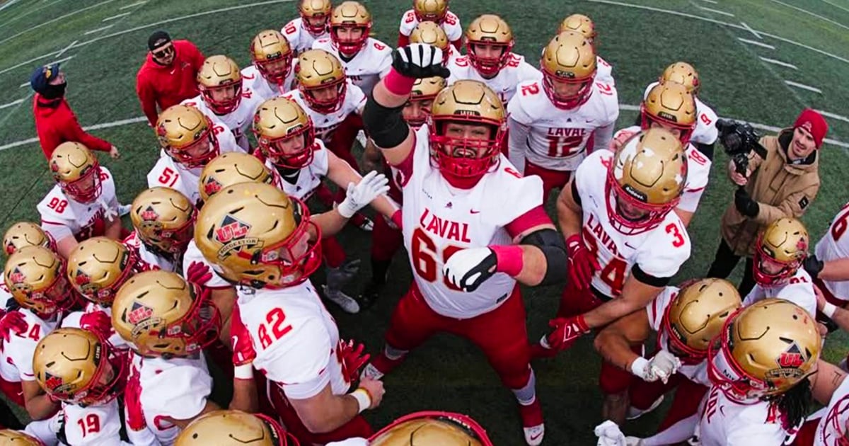 Le Rouge et Or de l'Université Laval remporte la 12e Coupe Vanier de son histoire