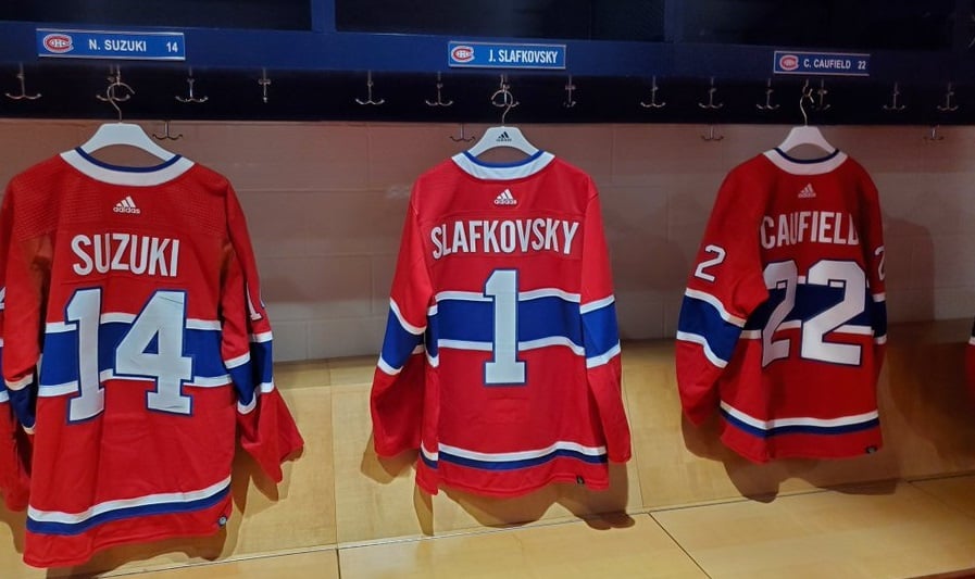 Cole Caufield a contacté Juraj Slafkovsky après sa sélection
