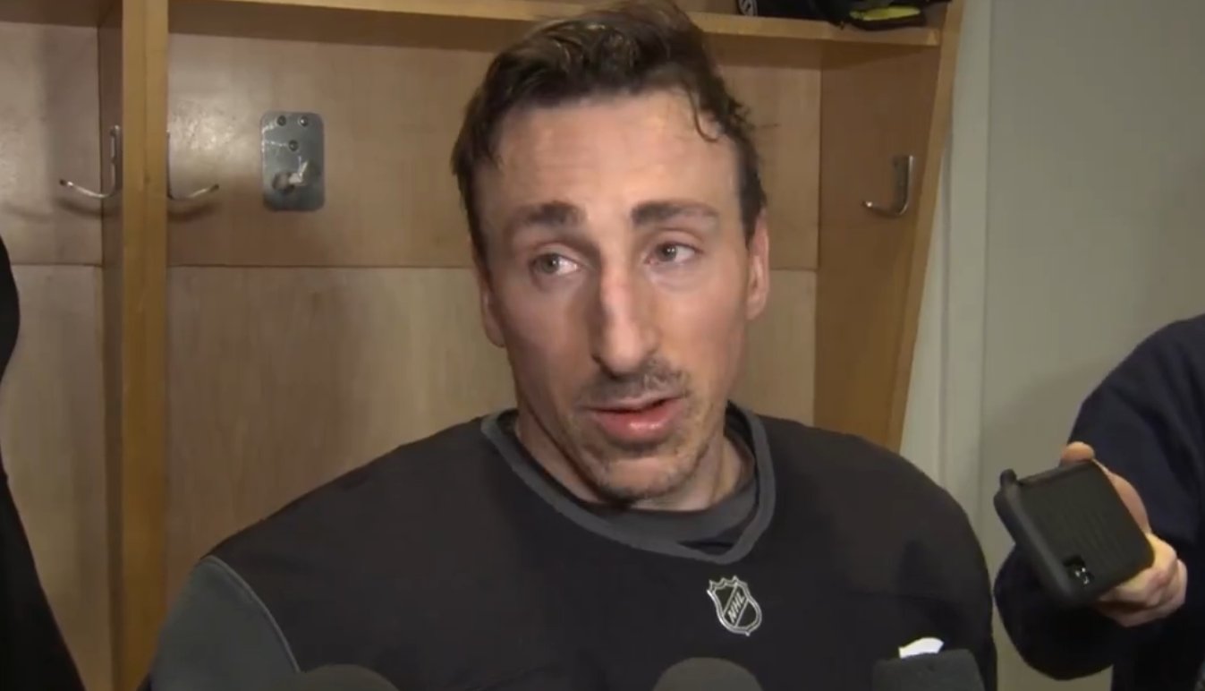 Brad Marchand dit sa façon de penser aux fans du Centre Bell qui huent l'hymne national américain
