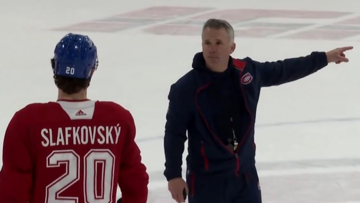 Martin St. Louis croit qu'une rare qualité rend Juraj Slafkovsky spécial