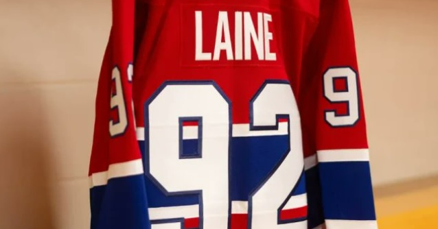 Patrik Laine effectuera ses débuts dans l'uniforme du Canadien ce soir