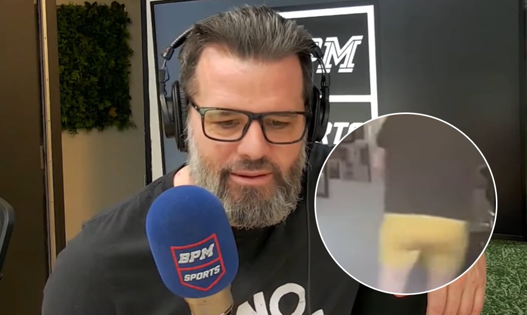 Mathias Brunet se fait prendre en bobettes, en direct à BPM Sports